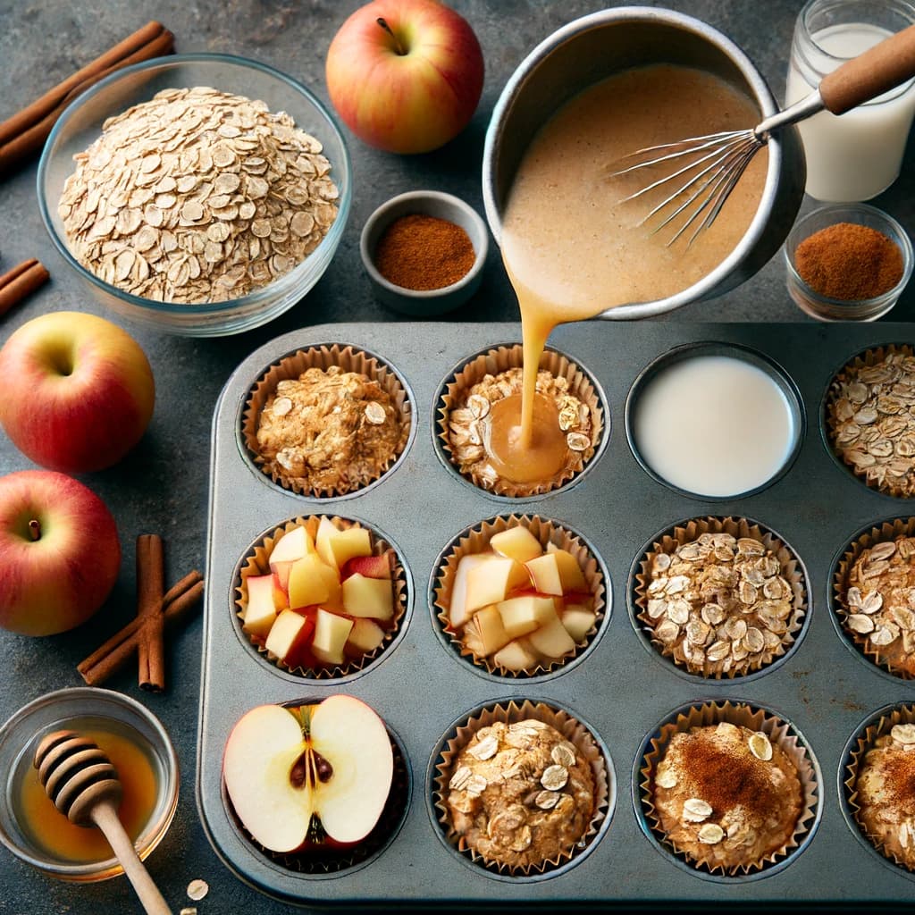apple cinammom oatmeal