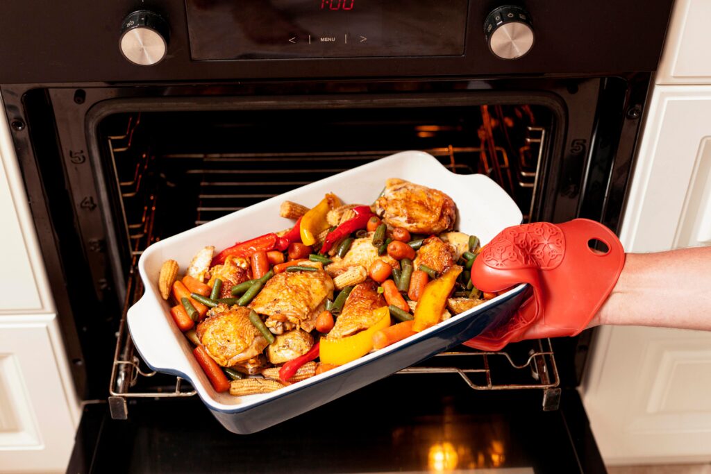Sheet Pan Chicken and Peppers