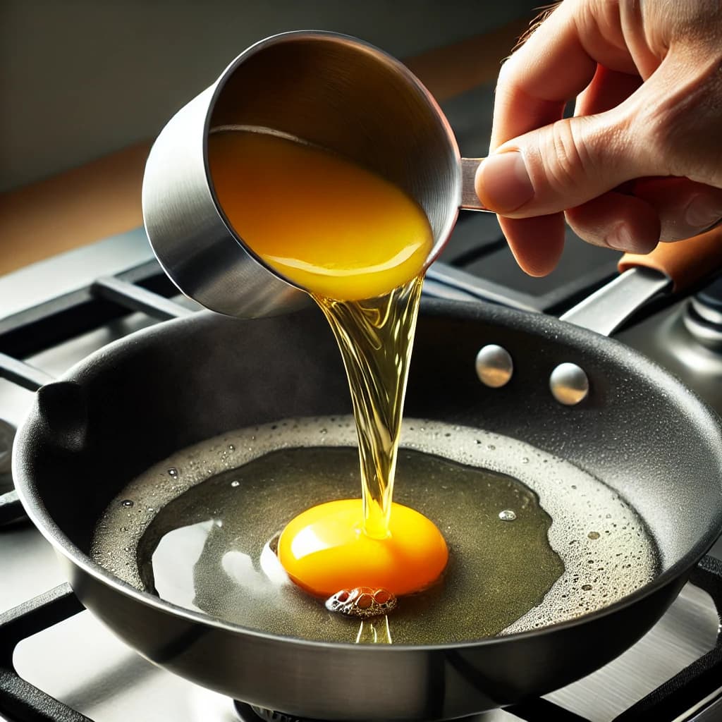 beaten eggs