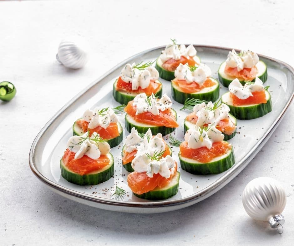 cucumber bites