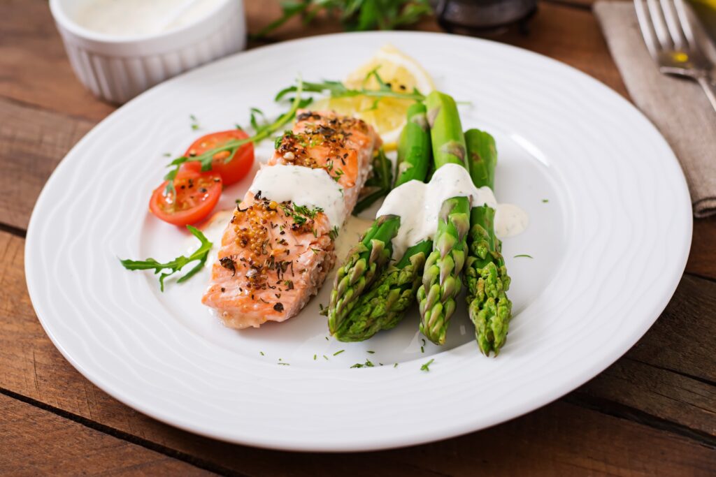 garlic butter salmon