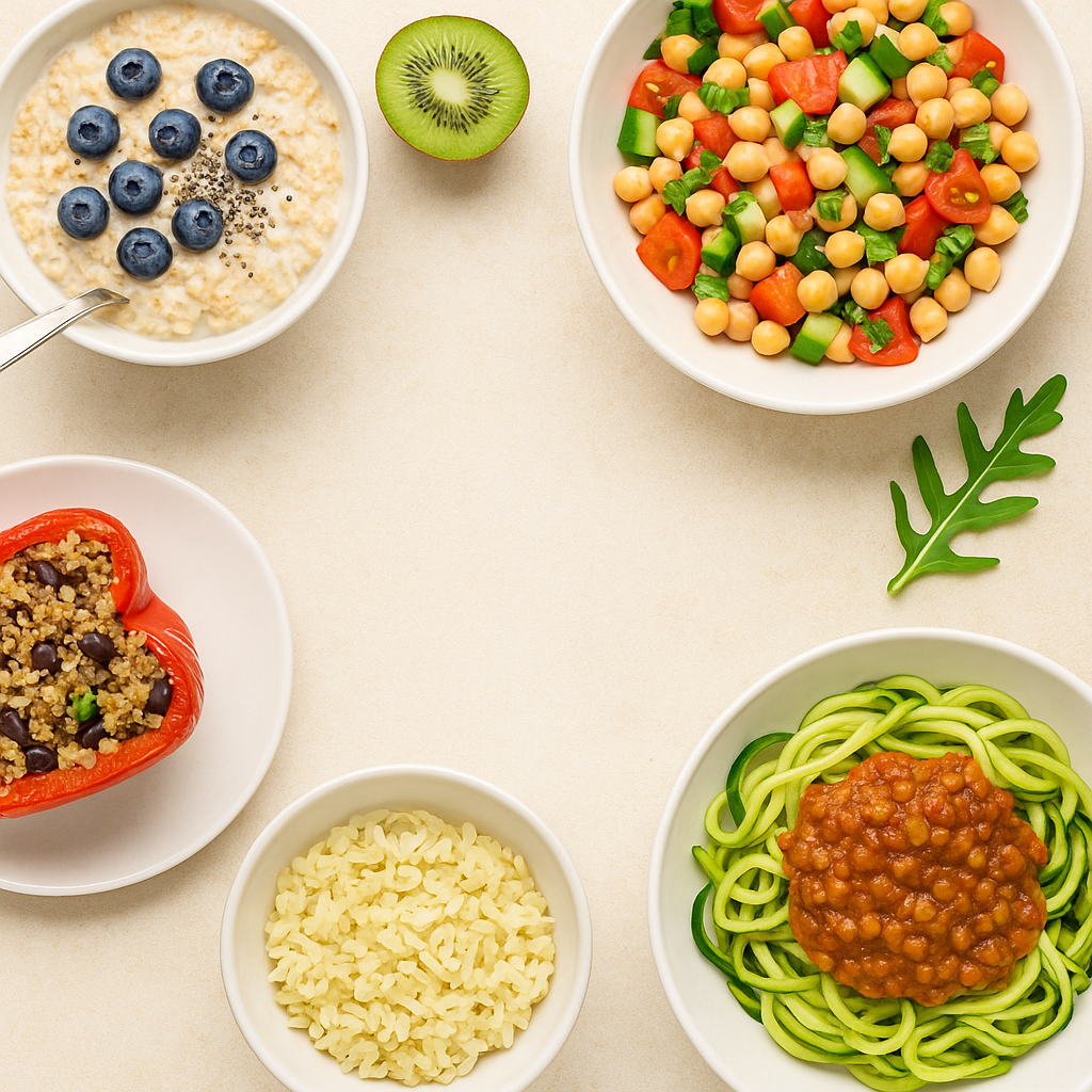 high-fiber meal plan