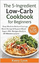 5-ingredient low-carb cookbook for beginners