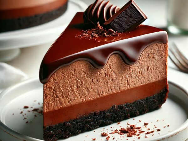 No-Bake Chocolate Cheesecake