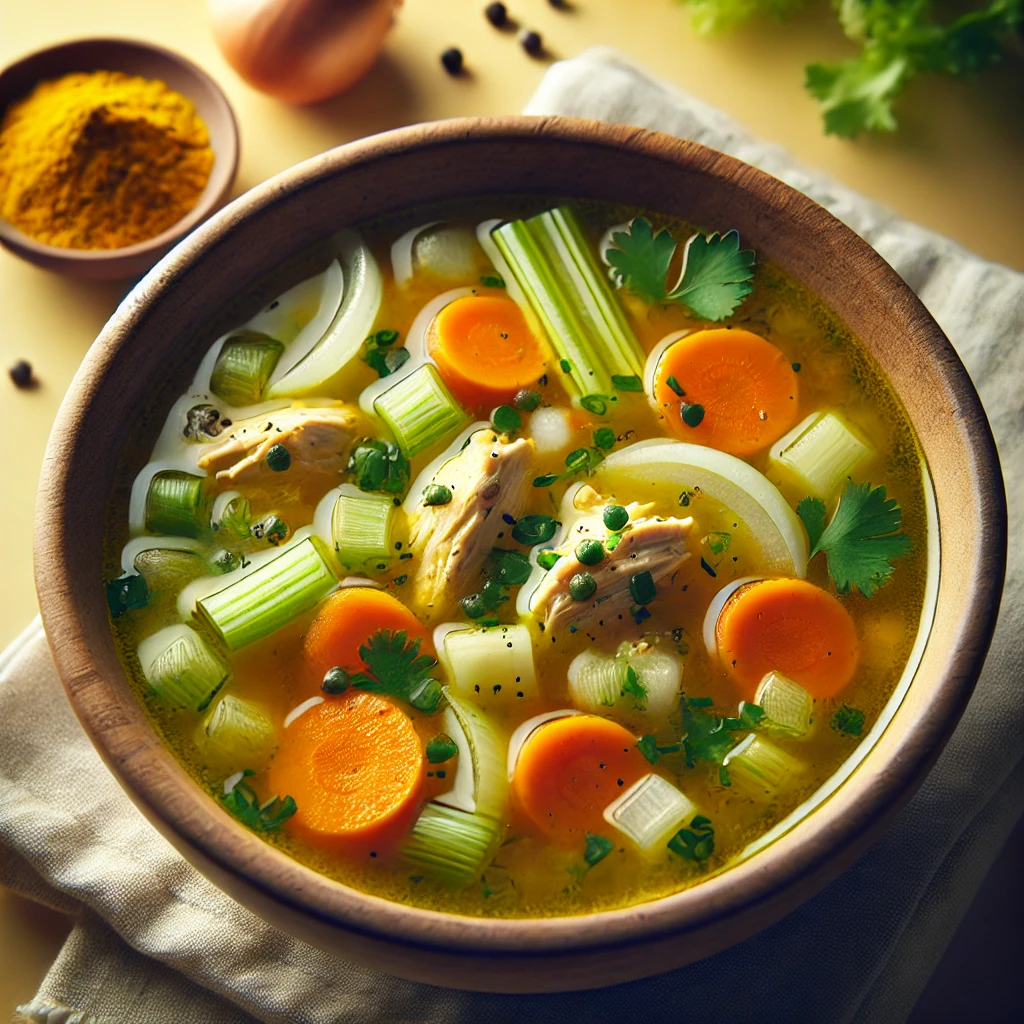 Turmeric Chicken Soup