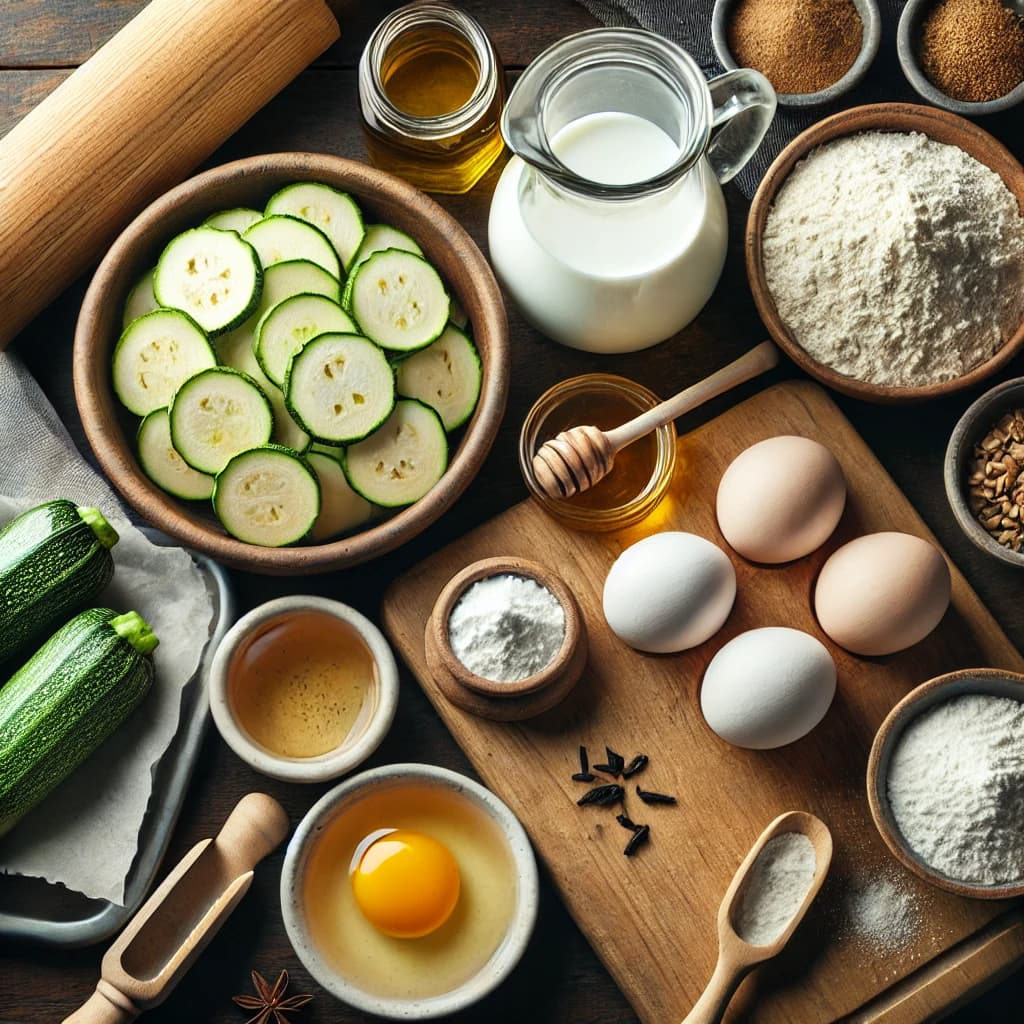 zucchini bread ingredients