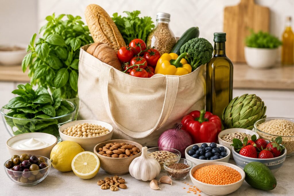Mediterranean Diet Grocery List