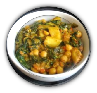 Spanish Spinach and Chickpea Stew