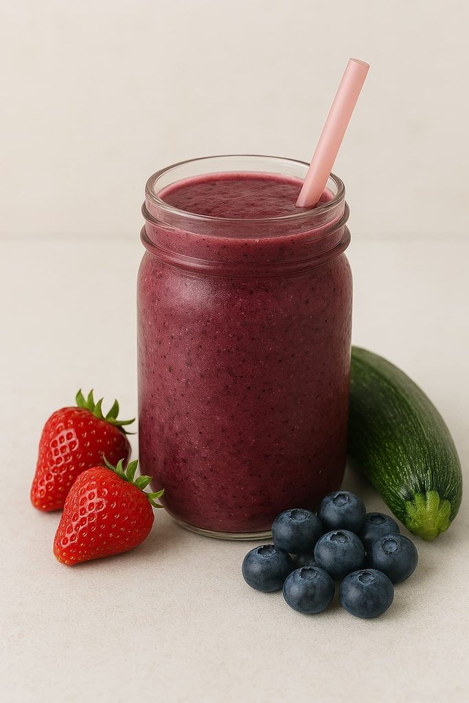 berry zucchini smoothie