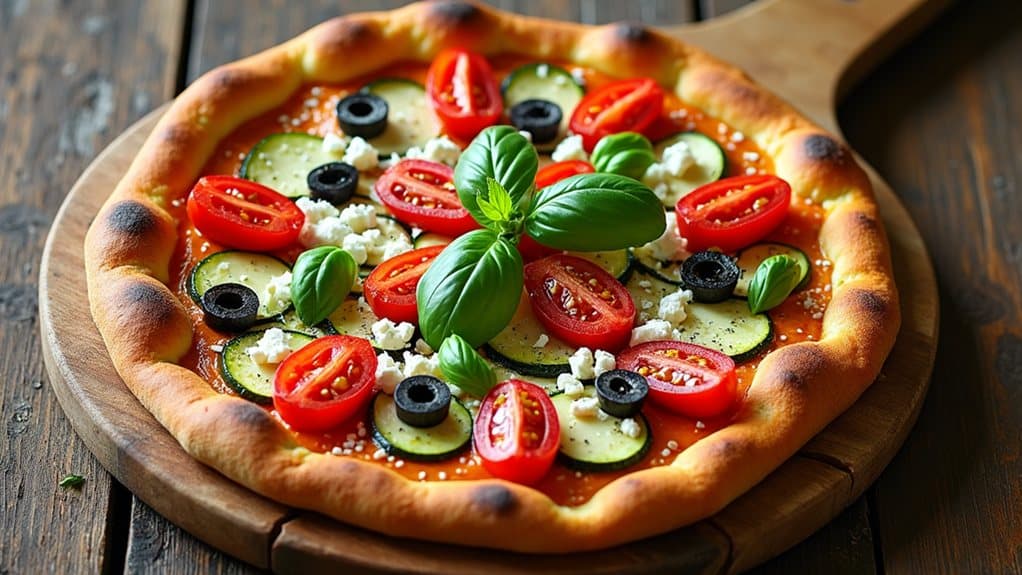 zucchini pizza
