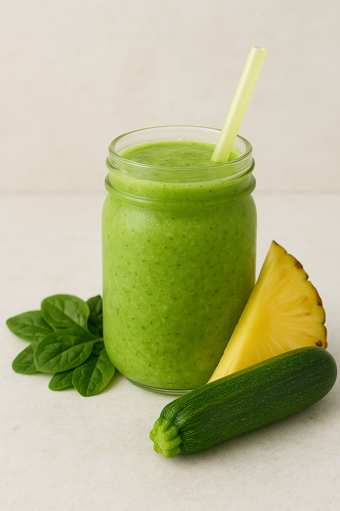 zucchini pinaple smoothie